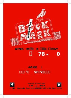 BOOK FESTIVAL 5-7th October 2018 - Blairgowrie, Rattray & The Glens Programme