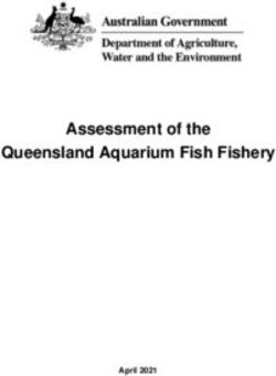 Assessment of the Queensland Aquarium Fish Fishery