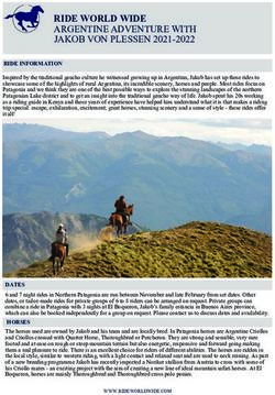 RIDE WORLD WIDE ARGENTINE ADVENTURE WITH JAKOB VON PLESSEN 2021-2022