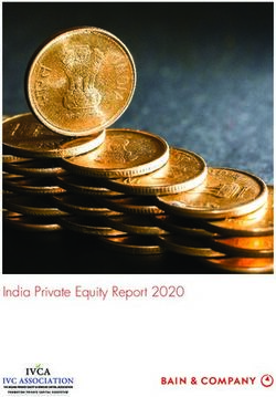 India Private Equity Report 2020 - IVCA
