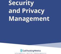 SECURITY AND PRIVACY MANAGEMENT - CALLTRACKINGMETRICS