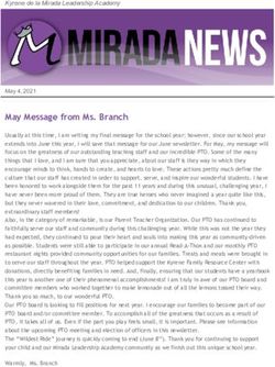 May Message from Ms. Branch - Kyrene School District