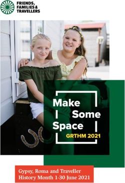 Gypsy, Roma and Traveller History Month 1-30 June 2021