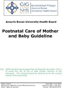 Postnatal Care of Mother and Baby Guideline - WISDOM