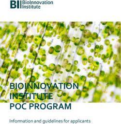 BIOINNOVATION INSTITUTE POC PROGRAM - Information and guidelines for applicants - Novo Nordisk Fonden