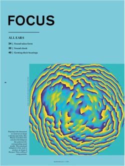 FOCUS ALL EARS - MAX-PLANCK-GESELLSCHAFT