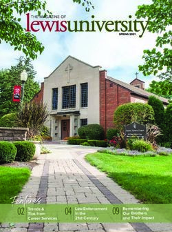 Features 02 Trends& 09 Remembering - Lewis University
