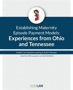 Experiences from Ohio and Tennessee - Establishing Maternity Episode Payment Models: HCP-LAN