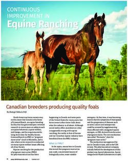 Equine Ranching CONTINUOUS - NAERIC
