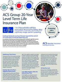 ACS Group 20-Year Level Term Life Insurance Plan