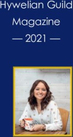 Hywelian Guild Magazine - 2021- Howell's School ...