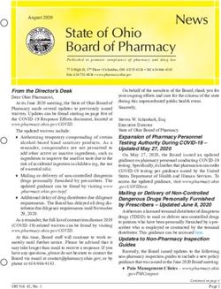 State of Ohio Board of Pharmacy - NABP