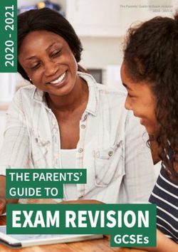 EXAM REVISION THE PARENTS' GUIDE TO - The Parents' Guide to Exam revision 2020 2021 - Ark ...