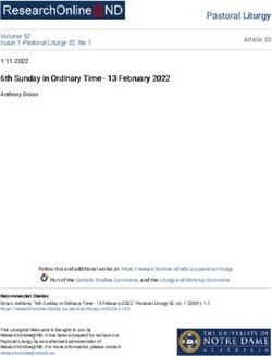 Pastoral Liturgy - 13 February 2022