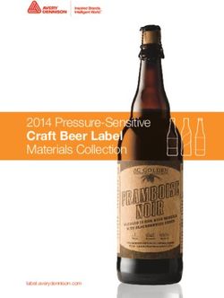 2014 Pressure-Sensitive Craft Beer Label Materials Collection