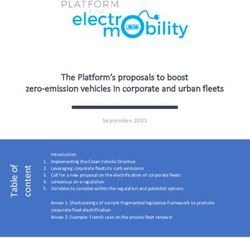 The Platform's proposals to boost zero-emission vehicles in corporate and urban fleets