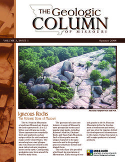 Igneous Rocks The Volcanic Stone of Missouri