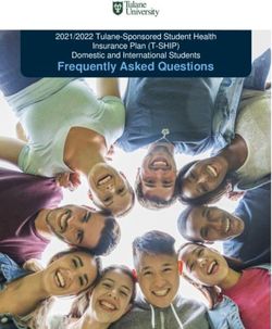 Frequently Asked Questions - 2021/2022 Tulane-Sponsored Student Health Insurance Plan (T-SHIP) Domestic and International Students - Gallagher ...