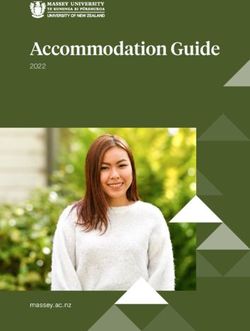 Accommodation Guide 2022 - massey.ac.nz - Massey University