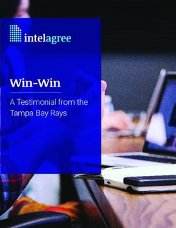 Win-Win A Testimonial from the Tampa Bay Rays - IntelAgree