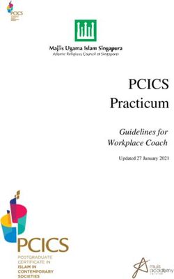 PCICS Practicum Guidelines for Workplace Coach - Updated 27 January 2021 - go.gov.sg
