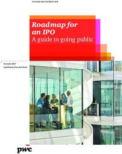 ROADMAP FOR AN IPO A GUIDE TO GOING PUBLIC - PWC