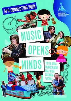 OPENS MINDS - APO CONNECTING 2020 - Auckland Philharmonia