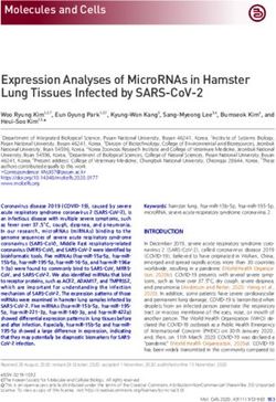 EXPRESSION ANALYSES OF MICRORNAS IN HAMSTER LUNG TISSUES INFECTED BY SARS-COV-2
