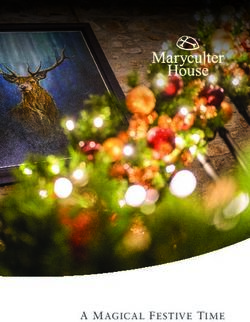 A MAGICAL FESTIVE TIME - Maryculter House Hotel