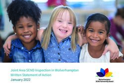Joint Area SEND Inspection in Wolverhampton Written Statement of Action January 2022