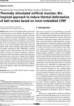 Thermally stimulated artificial muscles: Bio-inspired approach to reduce thermal deformation of ball screws based on inner-embedded CFRP