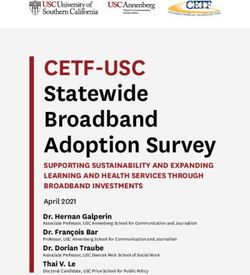 CETF-USC Statewide Broadband Adoption Survey