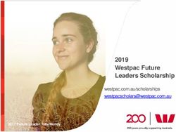 2019 Westpac Future Leaders Scholarship - westpac.com.au/scholarships - PRISM Alliance