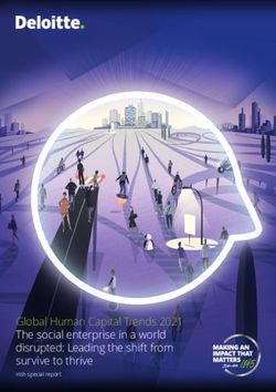 Global Human Capital Trends 2021 The social enterprise in a world disrupted: Leading the shift from survive to thrive - Irish special report ...