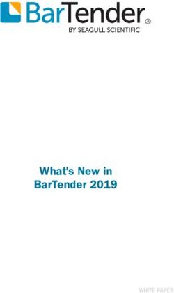 What's New in BarTender 2019 - WHITE PAPER