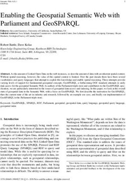 Enabling the Geospatial Semantic Web with Parliament and GeoSPARQL