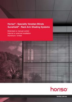 Horiso - Specialty Venetian Blinds Sunshield - Rack Arm Shading Systems - Motorised or manual control Internal or external installation Aluminium ...