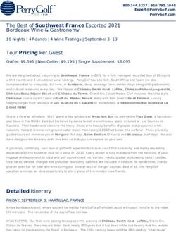 The Best of Southwest France Escorted 2021 Bordeaux Wine & Gastronomy - PerryGolf