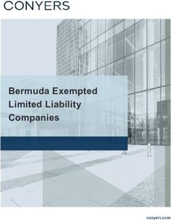 Bermuda Exempted Limited Liability Companies