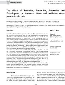 The effect of Sertraline, Paroxetine, Fluoxetine and Escitalopram on testicular tissue and oxidative stress parameters in rats