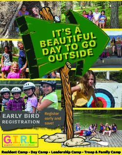 It's a - Register early and save! Resident Camp Day Camp Leadership Camp Troop & Family Camp - Girl Scouts of New Mexico ...