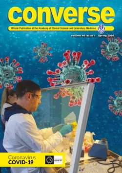 Coronavirus - Official Publication of the Academy of Clinical Science and Laboratory Medicine - Academy of Clinical Science and ...