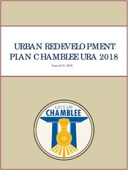URBAN REDEVELOPMENT PLAN CHAMBLEE URA 2018 - August 21, 2018 - Laura Linman