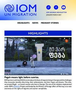 HIGHLIGHTS - International Organization for ...