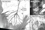 Measuring subaqueous progradation of the Wax Lake Delta with a model of flow direction divergence