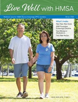 What's Inside New Year, New Goals 2020 Preventive Screenings Checklist Save Money on Medications Tofu Poke Recipe