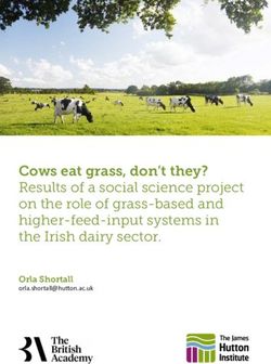 Cows eat grass, don't they? Results of a social science project on the role of grass-based and higher-feed-input systems in the Irish dairy ...