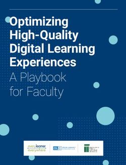 Optimizing High-Quality Digital Learning Experiences A Playbook for Faculty - Every ...