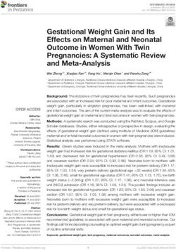 Gestational Weight Gain and Its Effects on Maternal and Neonatal Outcome in Women With Twin Pregnancies: A Systematic Review and Meta-Analysis