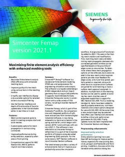 Simcenter Femap version 2021.1 - Maximizing finite element analysis efficiency with enhanced meshing tools - Siemens PLM